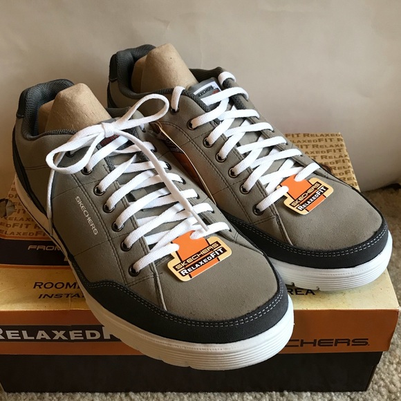 skechers relaxed fit trainers